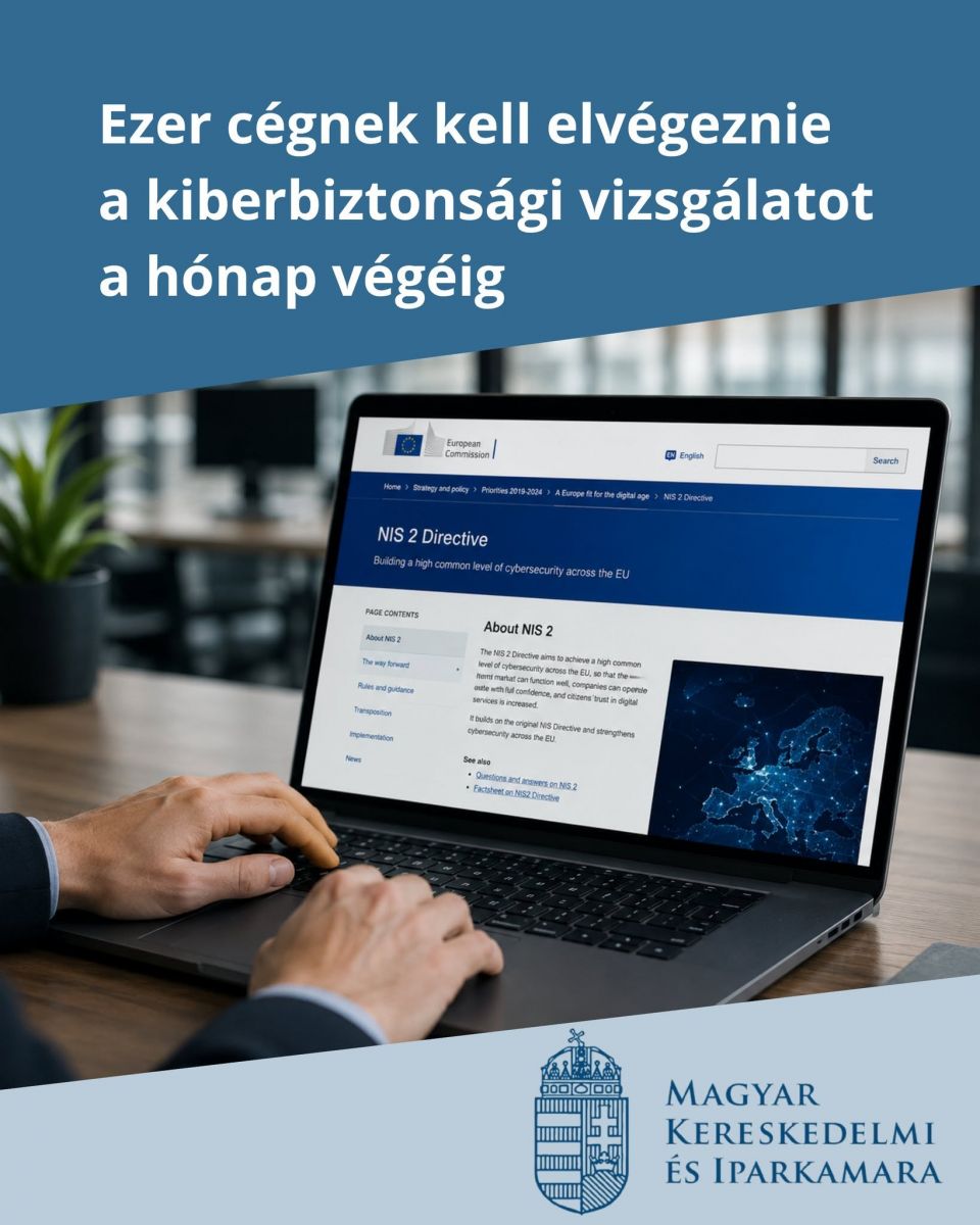 Ezer cégnek kell elvégeznie a kiberbiztonsági vizsgálatot a hónap végéig - kép