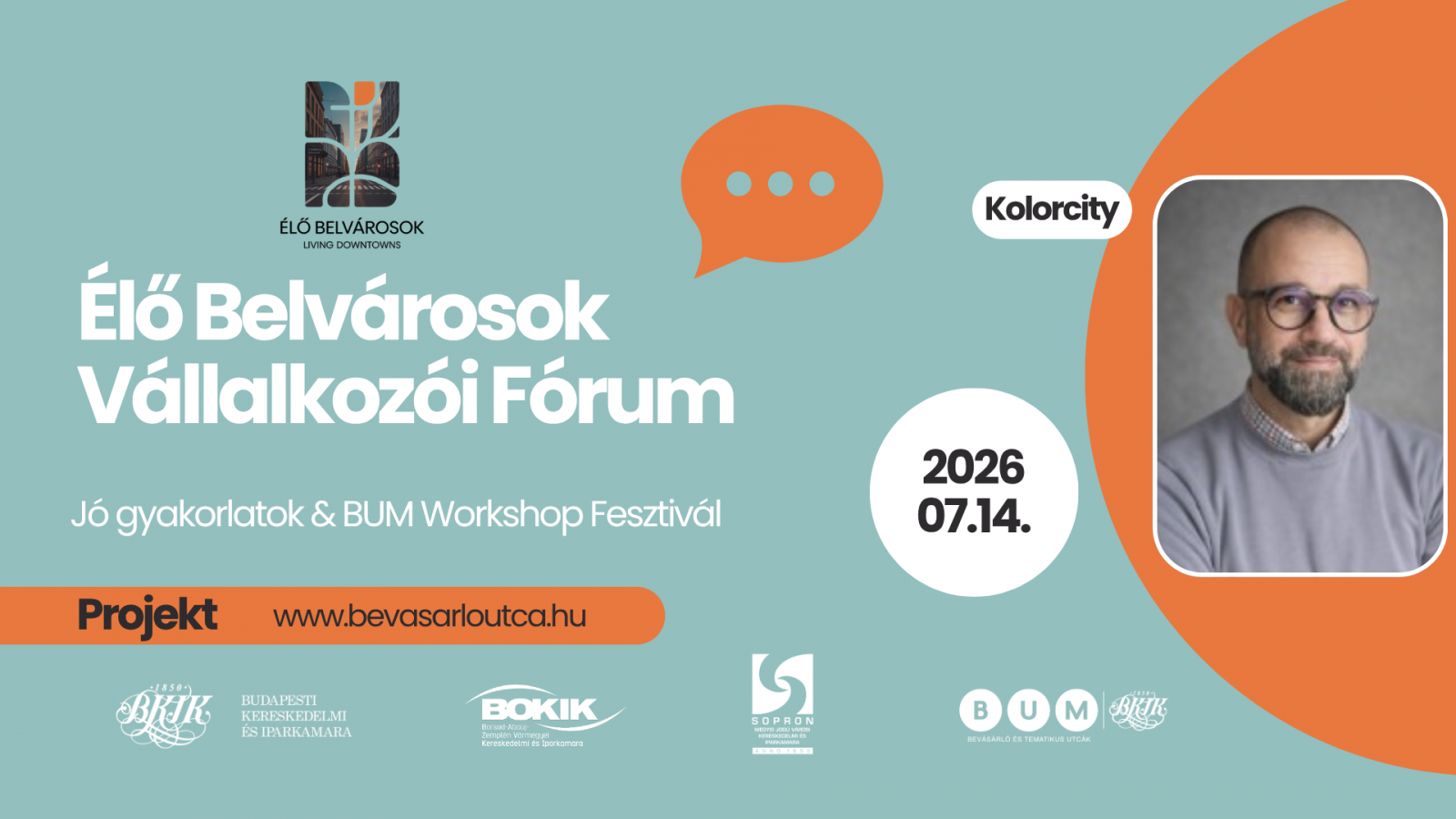 Élő Belvárosok Vállalkozói Fórum - 2026. július 14. - kép