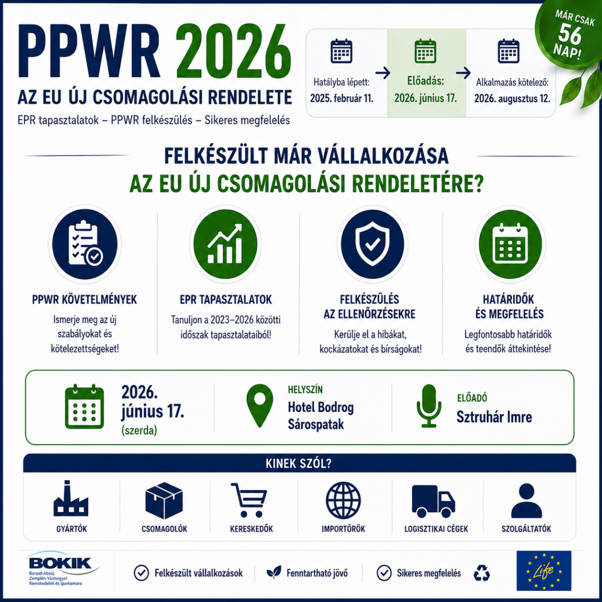 PPWR 2026 - Új korszak a csomagolásban - 2026. június 17. - kép