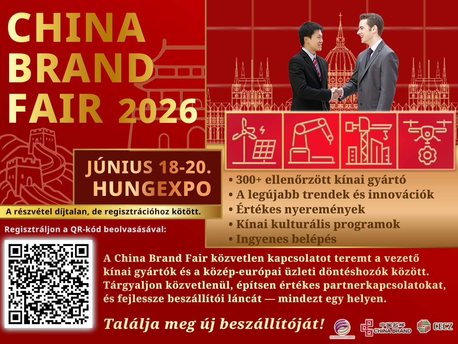 China Brand Fair 2026 - 2026. június 18-20. - kép