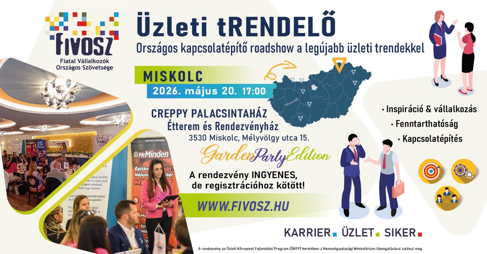 FIVOSZ Garden Party 2026 - Csináljuk a fesztivált! - 2026. május 20. - kép