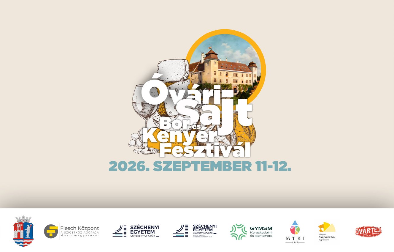 Óvári Sajt, Bor és Kenyér Fesztivál - 2026. szeptember 11-12. - kép