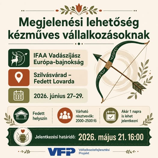 IFAA Vadászíjász Európa-bajnokság - 2026. június 27-29. - kép