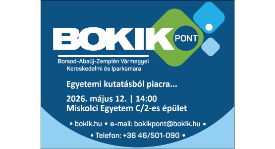 Egyetemi kutatásból piacra - a technológiatranszfer útja az ötlettől a vállalkozásig - 2026. május 12.