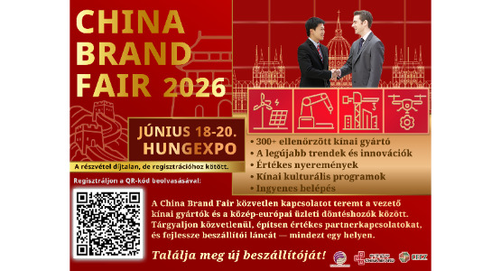 China Brand Fair 2026 - 2026. június 18-20.