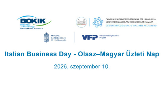 Italian Business Day - Olasz-Magyar Üzleti Nap - 2026. szeptember 10.