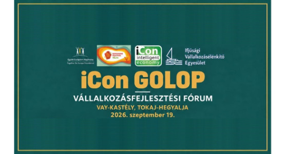 iCon Golop Vállalkozásfejlesztési fórum - 2026. szeptember 19.