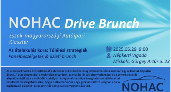 NOHAC Drive Brunch - 2025. május 29.