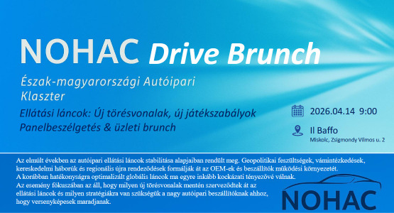 NOHAC Drive Brunch - 2026. április 14.