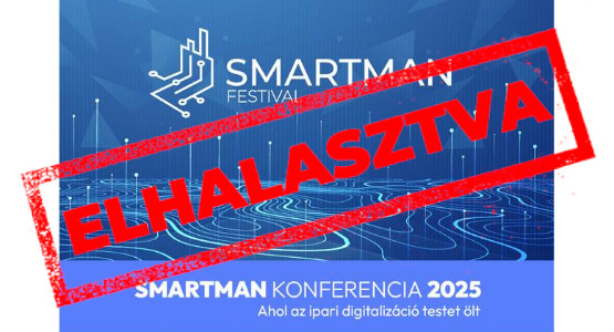 SmartMan konferencia 2025 - ahol az ipari digitalizáció testet ölt - 2025. május 29.