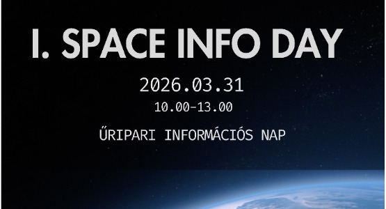 I. Space Info Day - 2026. március 31.