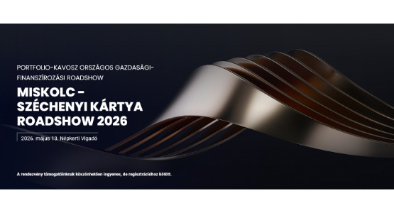 Széchenyi Kártya Roadshow 2026 - Források, fejlesztési és növekedési lehetőségek a kkv-k számára - 2026. május 13.