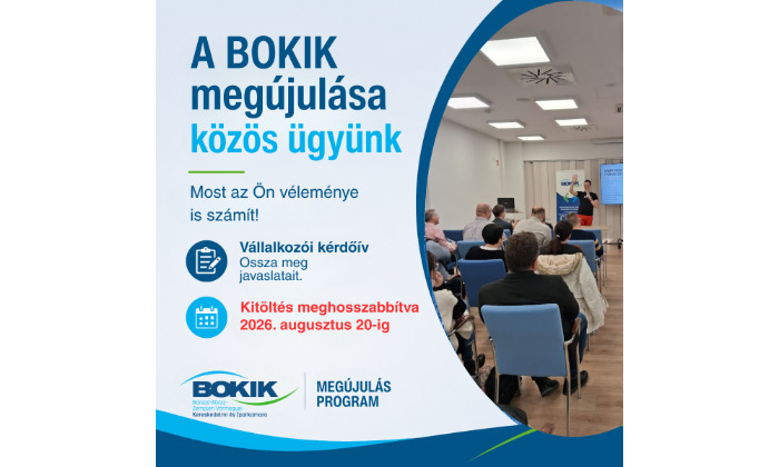 A BOKIK megújulása az Ön véleményével kezdődik