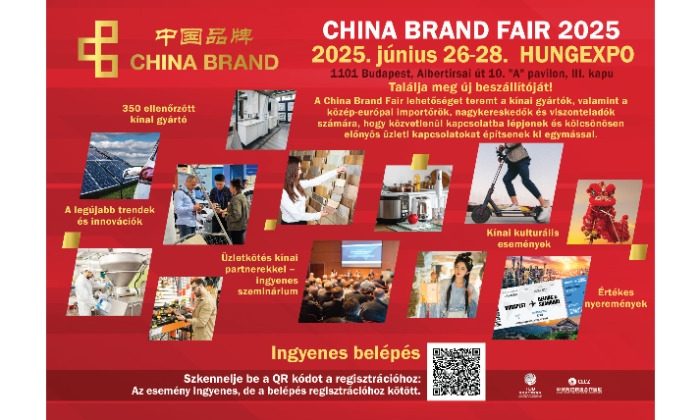 Találja meg új beszállítóját a China Brand Fair-en!