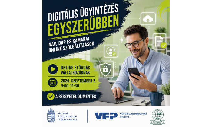 Digitális ügyintézés egyszerűbben - gyakorlati segítség vállalkozásoknak