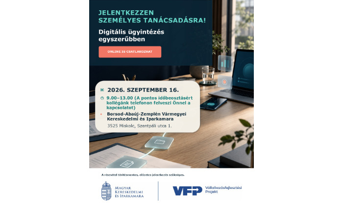 Digitális ügyintézés egyszerűbben - személyesen vagy online