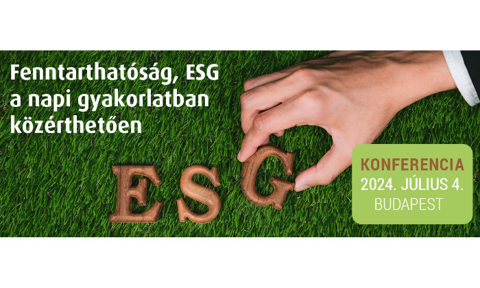 ESG és fenntarthatóság konferencia