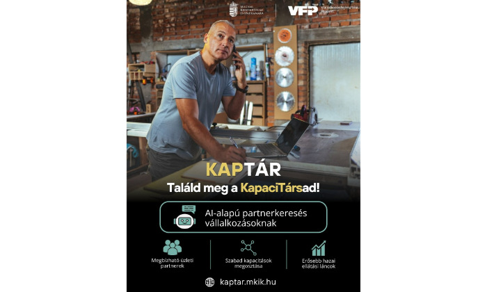 Tájékoztatás a KAPTÁR - KAPacitás megosztó adatTÁR indulásáról