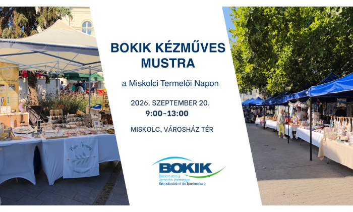 Szeptemberben újra Kézműves Mustra! Várjuk a jelentkezőket!