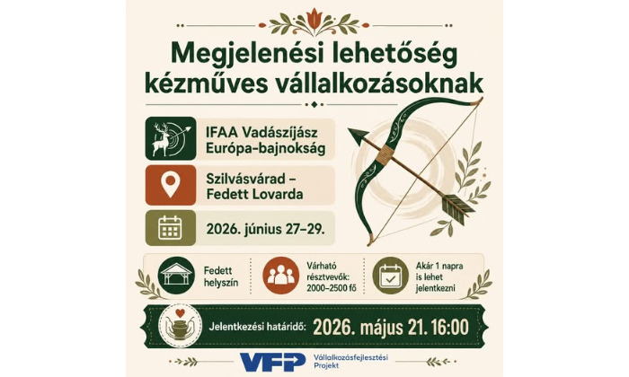 Ingyenesen részvételi lehetőség a Kézműves mustrán