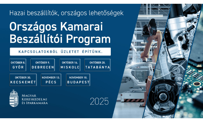 Miskolcra október 16-án érkezik a beszállítói program rendezvénye
